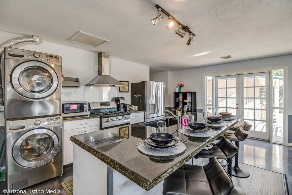 *Msg For 5%Off*1Bed1Bath Hugeguesthouse Midtownphx ฟีนิกซ์ ภายนอก รูปภาพ
